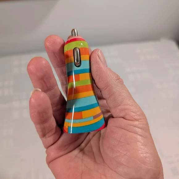 Multicolor Car Charger - Picture 2 of 3